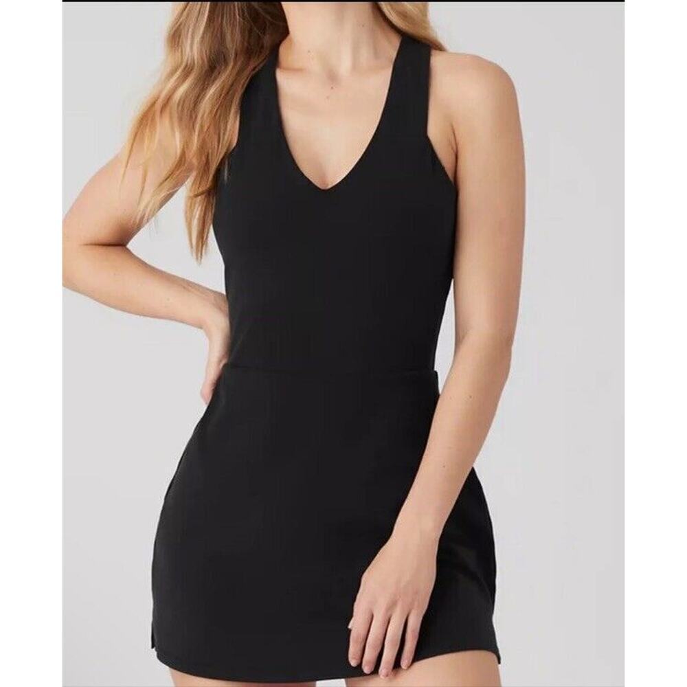 Alo Yoga Airbrush Real Dress Black Size xsmall